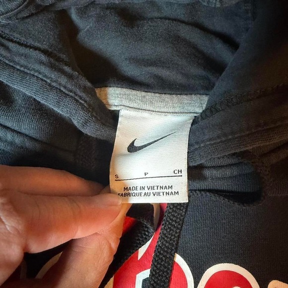 Nike Ohio State Buckeyes Hoodie Black Medium - Picture 3 of 6